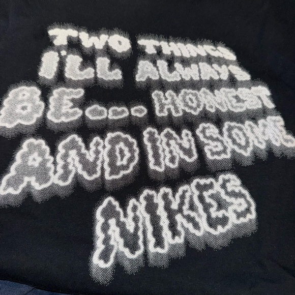 Nike Black and White Graphic Tee - Picture 2 of 3